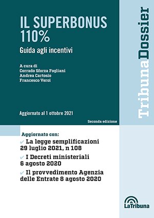 Copertina: Il superbonus 110%