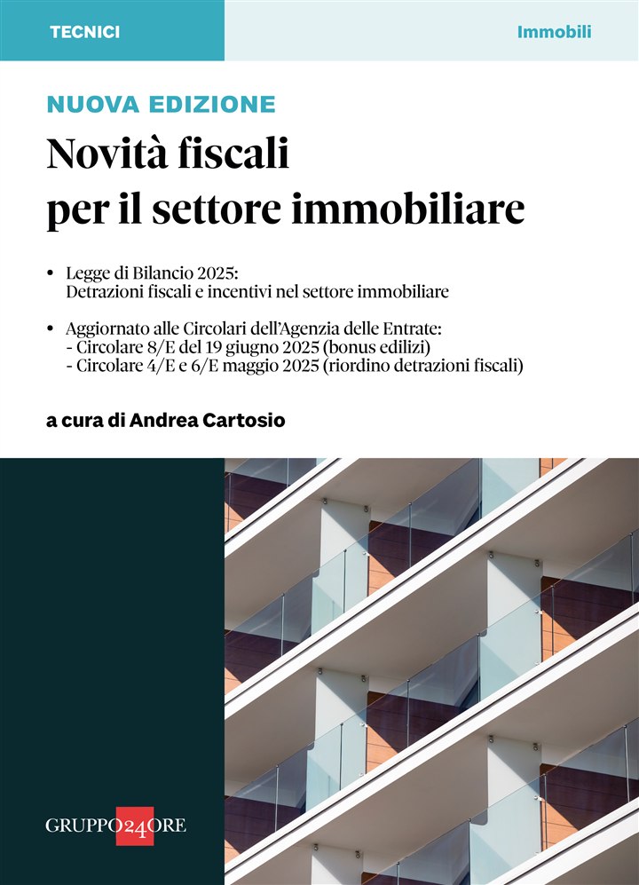 Copertina: Novità fiscali per il settore immobiliare