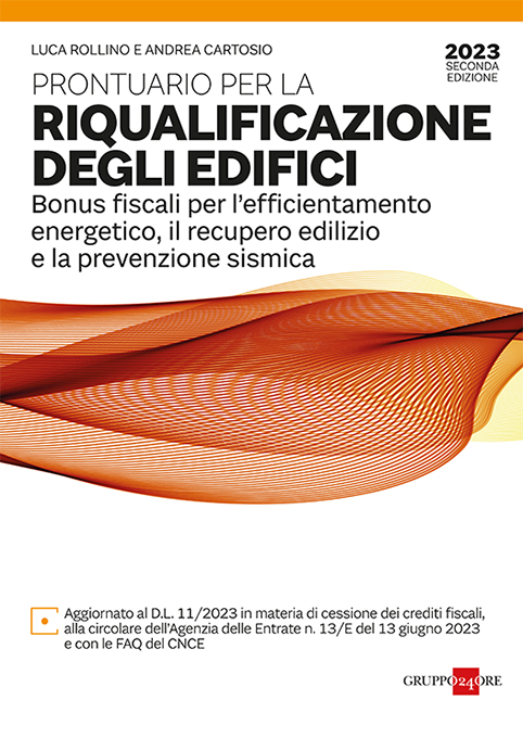 Copertina: Prontuario per la riqualificazione degli edifici